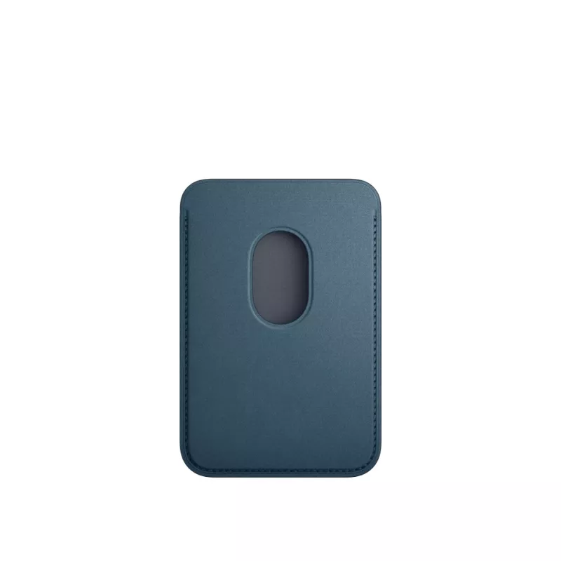 Apple FineWoven Wallet met MagSafe Pacifisch blauw