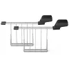 Philips Daily Collection HD2583/90 broodrooster, 2 sleuven, 8 standen, 600 W, zwart