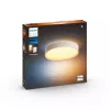 Philips Hue White ambience Enrave plafondlamp groot, slimme plafondlamp, Bluetooth, wit, LED, metaal, niet-vervangbare lichtbron