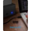 ICY BOX IB-1121-U3 USB 3.2 Gen 1 (3.1 Gen 1) Type-A zwart
