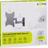 Goobay tv-muurbeugel Basic FULLMOTION (S) 15 kg 23-42 inch