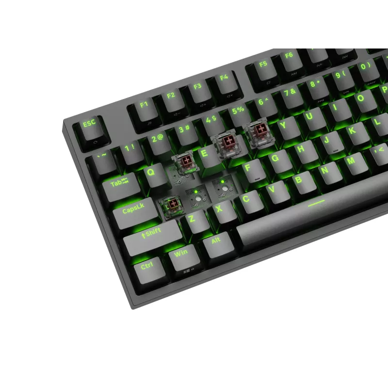 GENESIS Thor 404 TKL toetsenbord gaming USB QWERTY US-Engels zwart