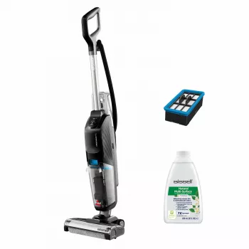 Bissell CrossWave HF2 Select steelstofzuiger AC nat- en droogzuiger zakloos 0 L 340 W zwart, blauw, grijs