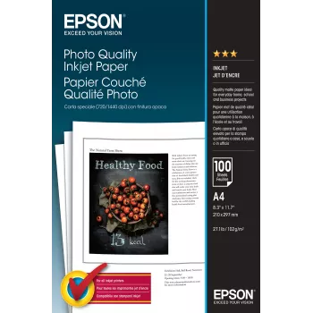 Epson Photo Quality inkjetpapier – A4 – 100 vel