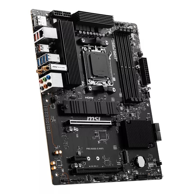 MSI PRO B650-S WIFI Moederbord AMD B650 Socket AM5 ATX