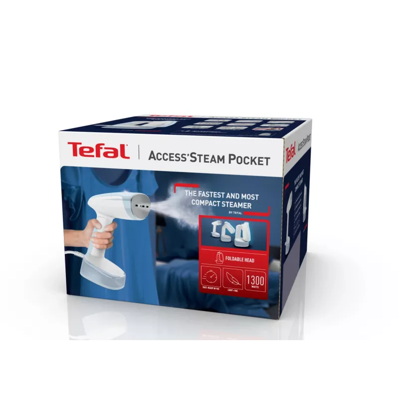 Tefal Access Steam Pocket DT3041 Handstomer 1300 W Blauw, Wit