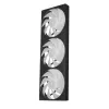 DeepCool CH780 Full Tower gamingbehuizing, E-ATX, zijpaneel met venster van gehard glas, zonder voeding, zwart