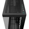 DeepCool CH780 Full Tower gamingbehuizing, E-ATX, zijpaneel met venster van gehard glas, zonder voeding, zwart