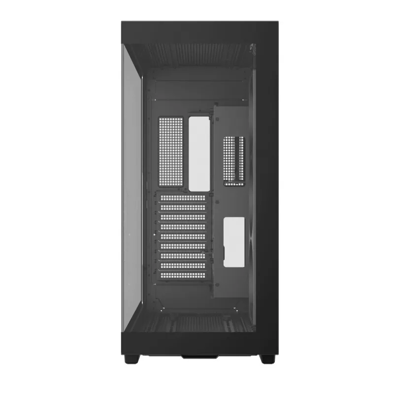 DeepCool CH780 Full Tower gamingbehuizing, E-ATX, zijpaneel met venster van gehard glas, zonder voeding, zwart