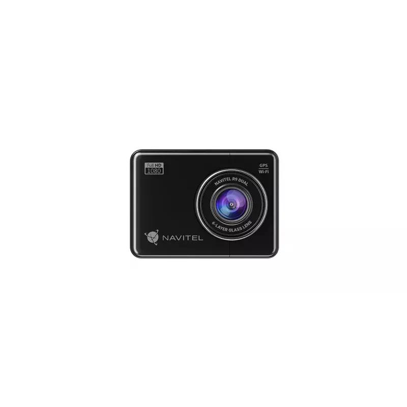 Dashcam Navitel R9 Dual Full HD Wi-Fi accu Zwart