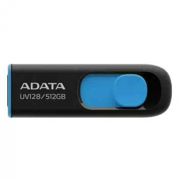 ADATA UV128 USB-flashdrive 512 GB USB Type-A 3.2 Gen 1 (3.1 Gen 1) zwart, blauw