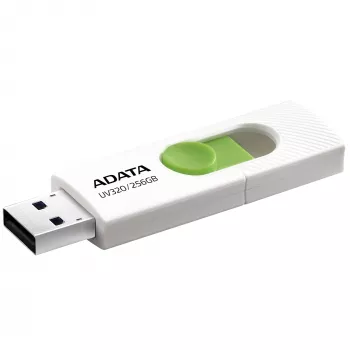 ADATA UV320 USB-stick 256 GB USB Type-A 3.2 Gen 1 (3.1 Gen 1) groen, wit