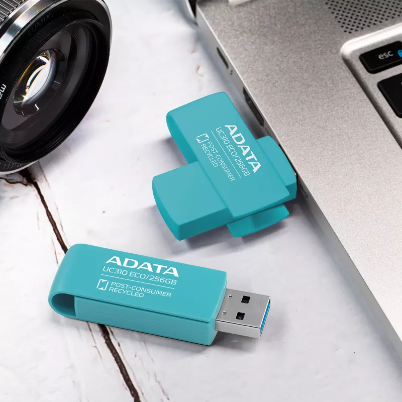 ADATA UC310 ECO USB-stick 256 GB USB Type-A 3.2 Gen 1 (3.1 Gen 1) groen