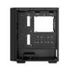 PC-behuizing DeepCool CC560 ARGB V2 midi-tower zwart — ATX/Micro-ATX/Mini-ITX, gehard glas, aRGB, ondersteunt tot 370 mm GPU