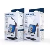 GEMBIRD bureaulamp met draadloze oplader, zwart