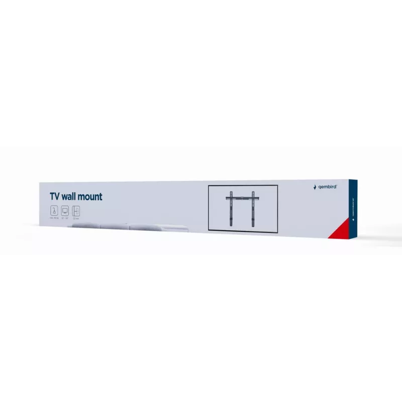 TV-beugel Gembird WM-55F-03 zwart 32-55 inch 40 kg