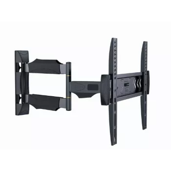 TV-wandsteun Gembird WM-55ST-02 voor 32–55 inch schermen, VESA 100x100–400x400, kantelbaar -5°–8°, 6,5–61 cm wandafstand, 30 kg, zwart