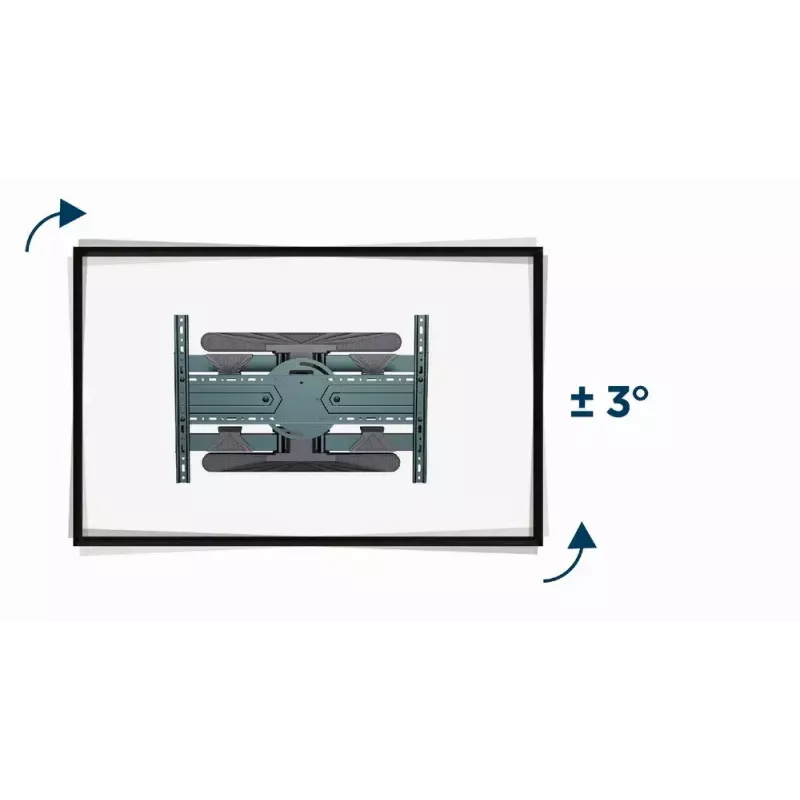 GEMBIRD roterende full-motion TV-wandsteun, 40 inch – 80 inch