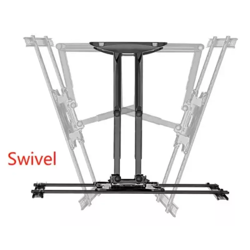 GEMBIRD roterende full-motion TV-wandsteun, 40 inch – 80 inch