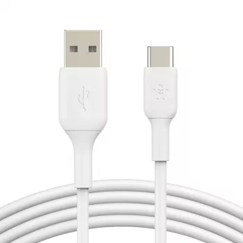 USB-kabel Belkin BoostCharge CAB001BT1MWH 1m USB A naar USB C Wit