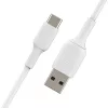 USB-kabel Belkin BoostCharge CAB001BT1MWH 1m USB A naar USB C Wit