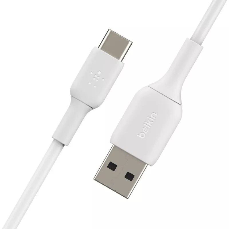 USB-kabel Belkin BoostCharge CAB001BT1MWH 1m USB A naar USB C Wit
