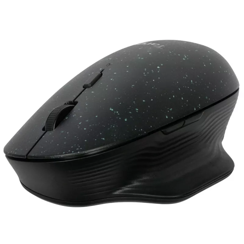 Targus ErgoFlip EcoSmart ergonomische tweehandige Bluetooth-muis AMB586GL, zwart