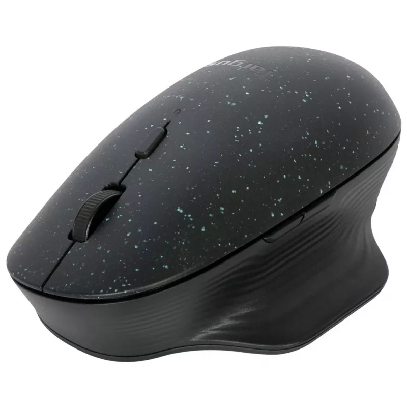 Targus ErgoFlip EcoSmart ergonomische tweehandige Bluetooth-muis AMB586GL, zwart