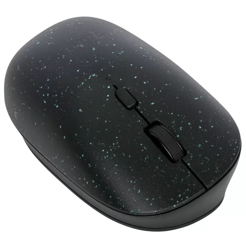 Targus ErgoFlip EcoSmart ergonomische tweehandige Bluetooth-muis AMB586GL, zwart