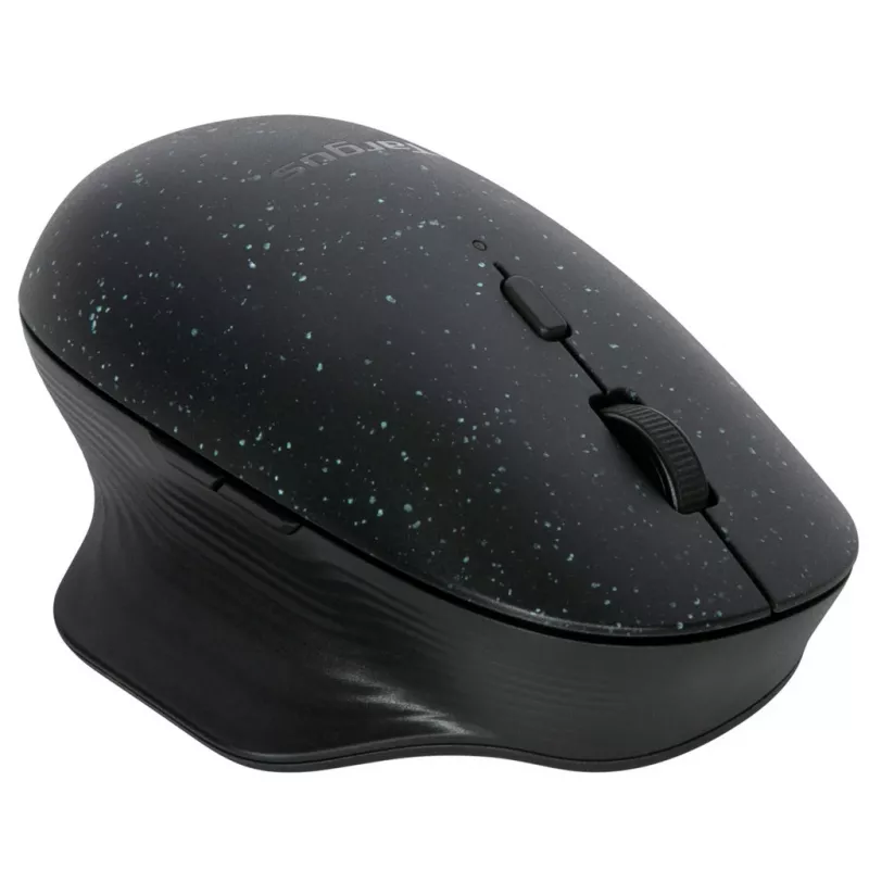 Targus ErgoFlip EcoSmart ergonomische tweehandige Bluetooth-muis AMB586GL, zwart