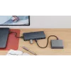 Targus HyperDrive Next Bedrade USB 3.2 Gen 2 (3.1 Gen 2) Type-C Blauw