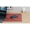 Targus HyperDrive Next Bedrade USB 3.2 Gen 2 (3.1 Gen 2) Type-C Blauw
