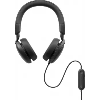 DELL Pro Plus bedrade ANC-headset - WH5024, bedraad, telefonie/muziek, 20 - 20000 Hz, 189 g, headset, zwart