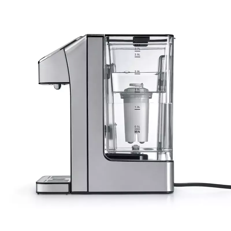 Caso HW 770 Advanced Turbo heetwaterdispenser, 2,7 L, 2600 W, zwart/roestvrij staal