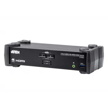 ATEN 2-poorts USB 3.0 4K HDMI KVMP™-switch met audio-mixermodus