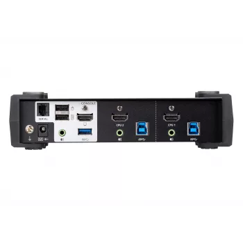 ATEN 2-poorts USB 3.0 4K HDMI KVMP™-switch met audio-mixermodus