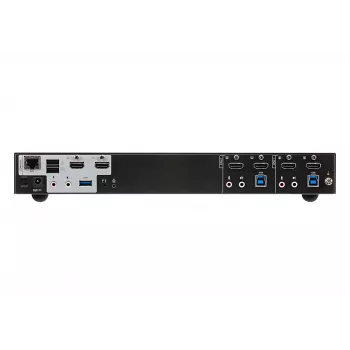 ATEN 2-poorts USB 3.0 4K HDMI dual display KVMP™-switch, 4096 x 2160 pixels, 4K Ultra HD, 3,17 W, zwart