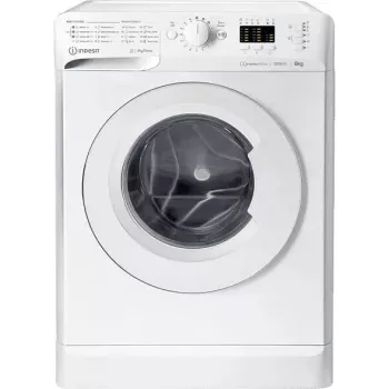 Voorlader wasmachine INDESIT MTWSA 61294 W EE, 6 kg, inverter motor, energie-efficiëntieklasse C