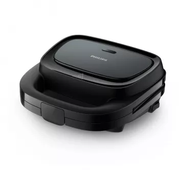 Sandwichmaker Philips HD2330/90, 1 sandwich, 750 W, zwart
