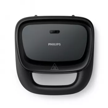 Sandwichmaker Philips HD2330/90, 1 sandwich, 750 W, zwart