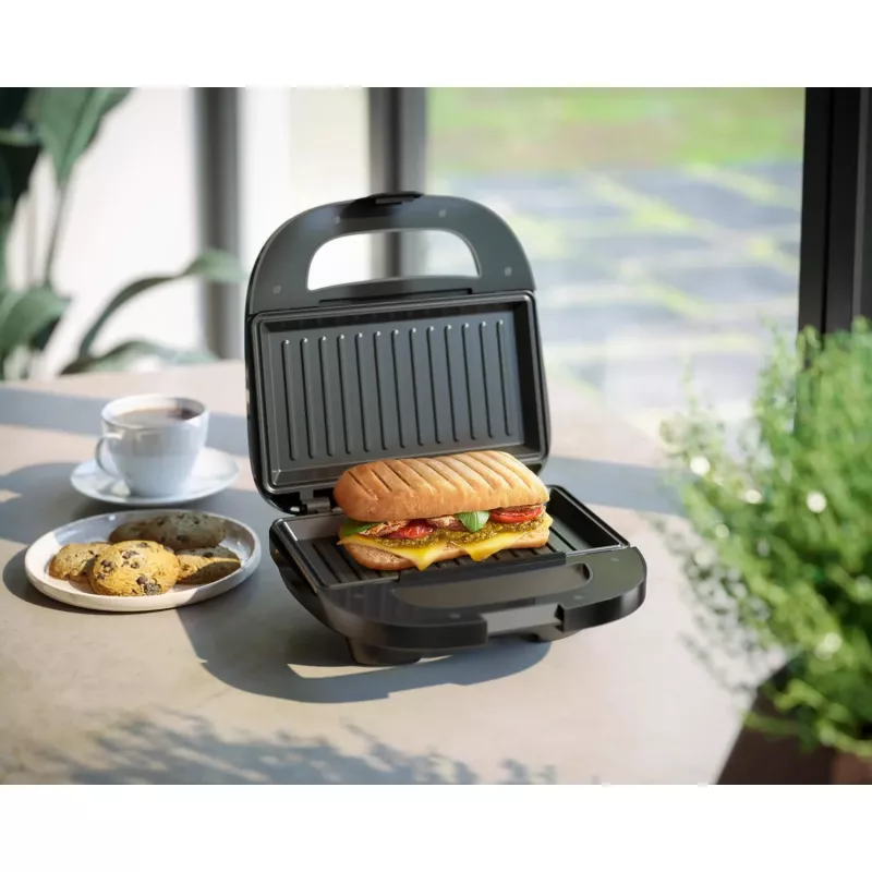 Sandwichmaker Philips HD2330/90, 1 sandwich, 750 W, zwart