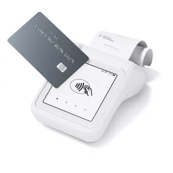 SumUp Solo Printer smart card reader batterij Wi-Fi wit