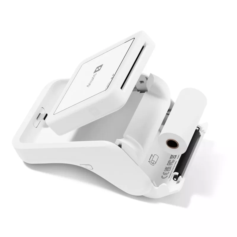 SumUp Solo Printer smart card reader batterij Wi-Fi wit