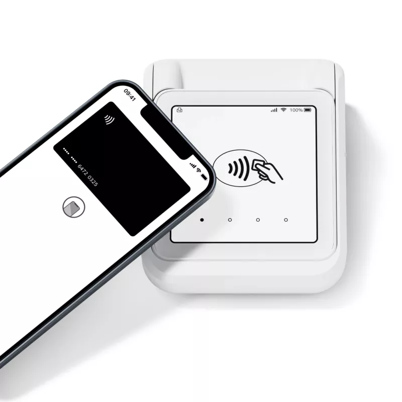 SumUp Solo Printer smart card reader batterij Wi-Fi wit