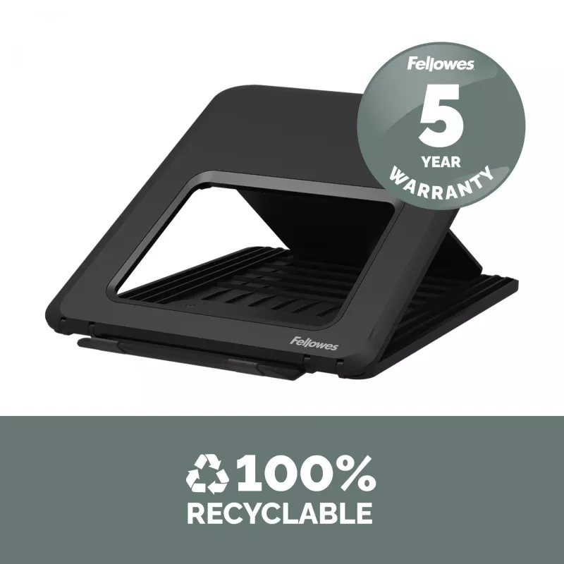 Fellowes laptopstandaard voor het bureau - Breyta verstelbare laptop-riser