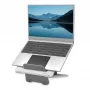 Fellowes laptopstandaard voor bureau - Breyta verstelbare laptopverhoger voor thuis en kantoor - draagbare laptopstandaard met 12 hoogte-instellingen - max. laptopformaat 14 inch, max. gewicht 4 kg - wit