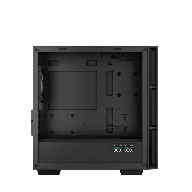 DeepCool CH360 DIGITAL R-CH360-BKAPE3D-G-1 Micro Tower pc-behuizing, micro ATX/Mini-ITX, gehard glas, zwart