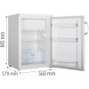 Gorenje RB492PW combi-koelkast vrijstaand 119 L wit