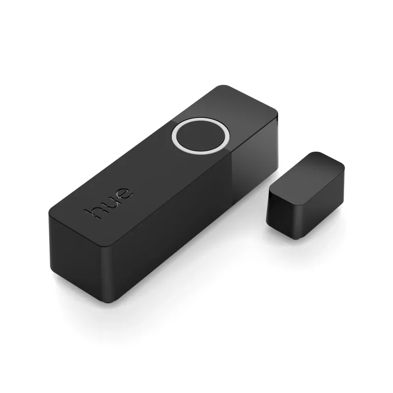 Philips Secure contactsensor, draadloos, ZigBee, zwart, deur/raam, plakband/schroef, III