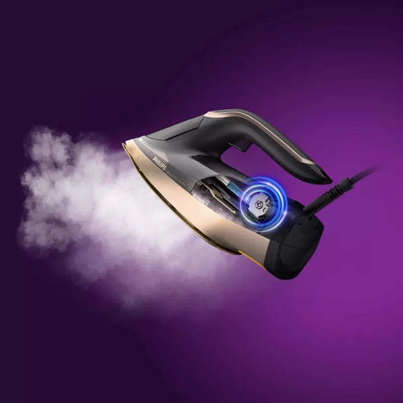 Philips DST8041/80 strijkijzer stoomstrijkijzer SteamGlide Elite strijkzool 3000 W zwart